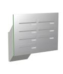 Knobloch Briefkastenanlage TS70-S-E, Farbe: Edelstahl