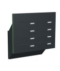 Knobloch Briefkastenanlage TS80-S, Farbe: RAL 7016 Anthrazitgrau glatt matt