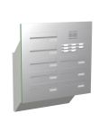 Knobloch Briefkastenanlage TS81-S-E, Farbe: Edelstahl