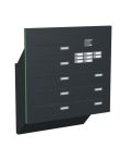 Knobloch Briefkastenanlage TS83-S, Farbe: RAL 7016 Anthrazitgrau glatt matt