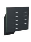 Knobloch Briefkastenanlage TS90-S, Farbe: RAL 7016 Anthrazitgrau glatt matt