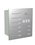 Knobloch Briefkastenanlage TS92-G-E, Farbe: Edelstahl