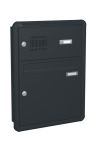 Knobloch Briefkastenanlage UP11-120, Farbe: RAL 7016 Anthrazitgrau glatt matt
