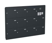 Knobloch Briefkastenanlage UP113-120, Farbe: RAL 7016 Anthrazitgrau glatt matt