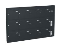 Knobloch Briefkastenanlage UP122-120, Farbe: RAL 7016 Anthrazitgrau glatt matt