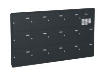 Knobloch Briefkastenanlage UP143-120, Farbe: RAL 7016 Anthrazitgrau glatt matt