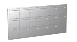 Knobloch Briefkastenanlage UP170-110-E, Farbe: Edelstahl