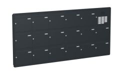 Knobloch Briefkastenanlage UP171-120, Farbe: RAL 7016 Anthrazitgrau glatt matt