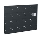 Knobloch Briefkastenanlage UP181-110, Farbe: RAL 7016 Anthrazitgrau glatt matt
