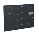 Knobloch Briefkastenanlage UP183-110, Farbe: RAL 7016 Anthrazitgrau glatt matt