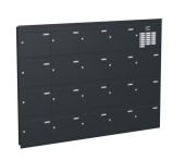 Knobloch Briefkastenanlage UP193-110, Farbe: RAL 7016 Anthrazitgrau glatt matt