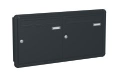 Knobloch Briefkastenanlage UP20-120B, Farbe: RAL 7016 Anthrazitgrau glatt matt