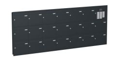 Knobloch Briefkastenanlage UP202-110, Farbe: RAL 7016 Anthrazitgrau glatt matt