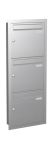 Knobloch Briefkastenanlage UP30-110A-E, Farbe: Edelstahl
