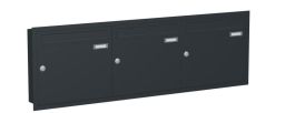 Knobloch Briefkastenanlage UP30-110B, Farbe: RAL 7016 Anthrazitgrau glatt matt