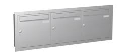 Knobloch Briefkastenanlage UP30-110B-E, Farbe: Edelstahl