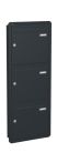 Knobloch Briefkastenanlage UP30-120A, Farbe: RAL 7016 Anthrazitgrau glatt matt