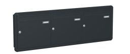 Knobloch Briefkastenanlage UP30-120B, Farbe: RAL 7016 Anthrazitgrau glatt matt