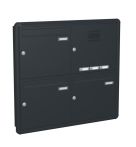 Knobloch Briefkastenanlage UP31-120, Farbe: RAL 7016 Anthrazitgrau glatt matt