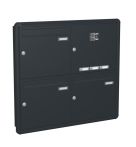 Knobloch Briefkastenanlage UP33-120, Farbe: RAL 7016 Anthrazitgrau glatt matt