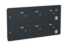 Knobloch Briefkastenanlage UP63-120, Farbe: RAL 7016 Anthrazitgrau glatt matt