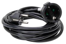Kopp Verlängerung IP 20 schwarz - 5 Mtr.