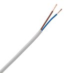 Kopp Schlauchleitung 2x0,75 weiß - 5 Mtr.