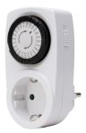Kopp Tageszeitschaltuhr Mini mechanisch weiß IP20 30 Min. max. 48x Ein/Aus Tag