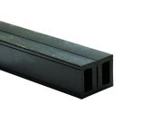 Kovalex WPC-Universal-Unterkonstruktion Schwarz 300 cm