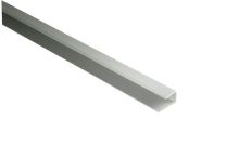 Kovalex Alu-Einfassprofil für 20 mm-Diele Silberfarben 250 cm