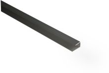 Kovalex Alu-Einfassprofil für 20 mm-Diele Anthrazit 250 cm