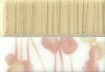 Lasselsberger Dekor 5,2x7,8cm SAMBA WLAAE002 gelb-terracotta matt