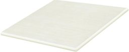 Lasselsberger Florentinisch Eckstufe rechts 42x42cm DEFILE DCD4J360 weiß matt