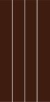 Lasselsberger Dekor 20x40cm CONCEPT WIFMB009 braun glänzend