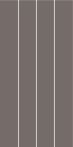 Lasselsberger Dekor 20x40cm CONCEPT WIFMB011 dunkelgrau glänzend