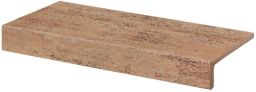 Lasselsberger Längsschenkel 15x30cm TRAVEIN DCFJH037 braun Balkonformstück Relief