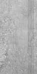 Lasselsberger Rillenplatte 30x60cm STONES DCPSE667 grau matt