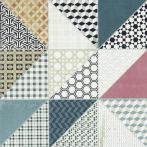 Lasselsberger Bodenfliese 45x45cm DECO DAK44659 mehrfarbig matt