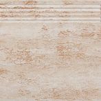 Lasselsberger Stufe 30x30cm TRAVEIN DCP35035 beige Relief