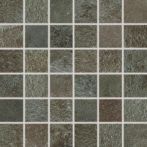 Lasselsberger Mosaik 30x30cm COMO DDM05694 5x5 braun-schwarz Relief