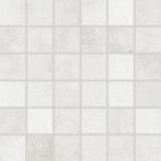 Lasselsberger Mosaik 30x30cm FORM DDR05695 5x5 hellgrau Relief