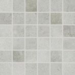Lasselsberger Mosaik 30x30cm FORM DDR05696 5x5 grau Relief