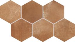 Lasselsberger Dekor 21x37cm VIA DDVT8713 braun Relief