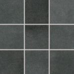 Lasselsberger Bodenfliese 10x10cm EXTRA DAR12725 schwarz Relief