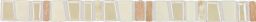 Lasselsberger Dekor 2,5x30cm GARDA GLLJV100 beige glänzend