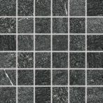 Lasselsberger Mosaik 30x30cm QUARZIT DDM06739 5x5 schwarz Relief