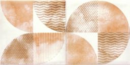 Lasselsberger Dekor 20x40cm RETRO WITMB522 terracotta glänzend