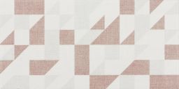 Lasselsberger Dekor 20x40cm TESS WADMB454 rot matt-glänzend