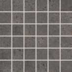 Lasselsberger Mosaik 30x30cm PIAZZETTA DDM06789 5x5 schwarz matt