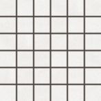 Lasselsberger Mosaik 30x30cm BETONICO DDM06790 5x5 weiß-grau matt